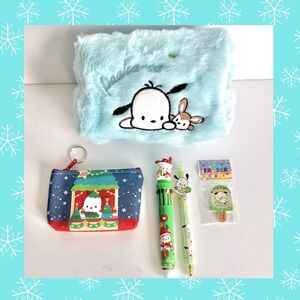 💙Pochacco Adorable Christmas Stocking Stuffer 5-Piece Bundle